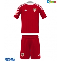 Sevilla Gostujuci Dres za djecu 2025-26 Kratak Rukav (+ Kratke hlače)